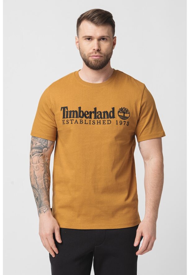 Тениска с бродирано лого Timberland