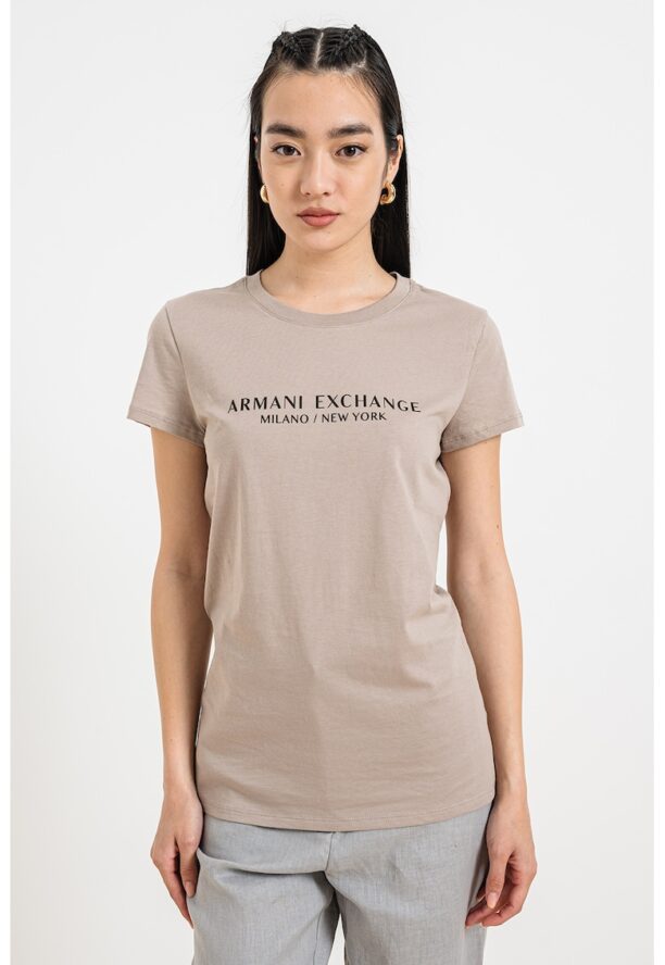 Тениска с лого ARMANI EXCHANGE