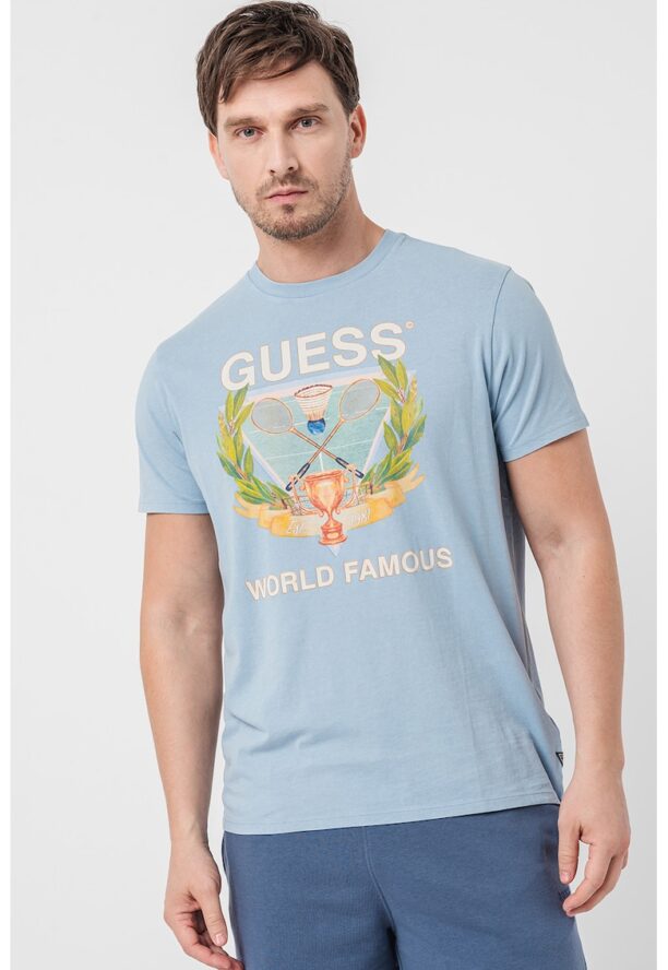 Тениска с лого GUESS