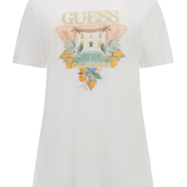 Тениска с лого GUESS