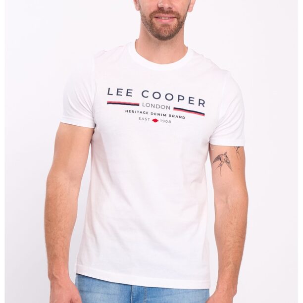 Тениска с лого Lee Cooper