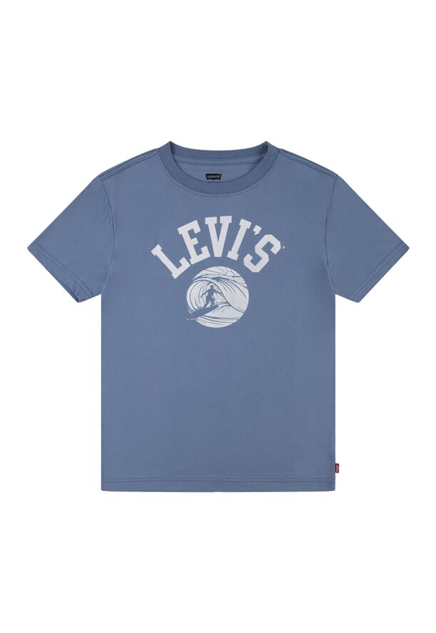 Тениска с овално деколте и лого Levis