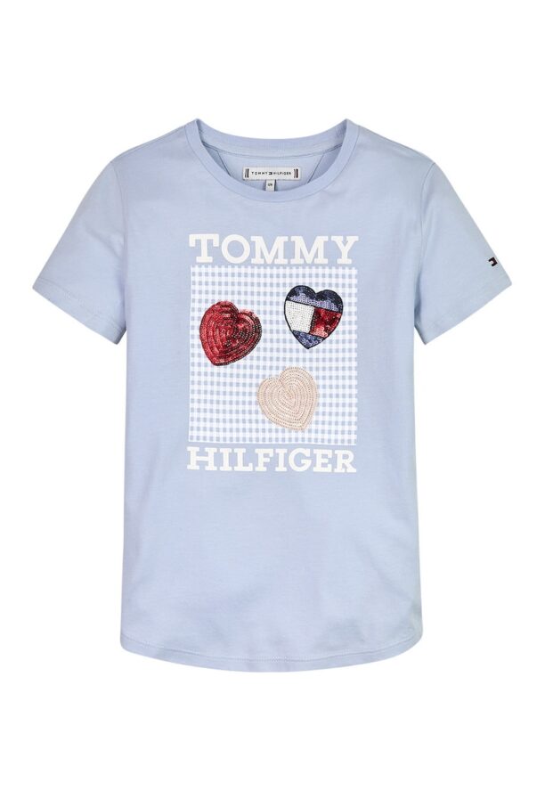 Тениска с пайети Tommy Hilfiger