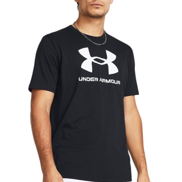 Тениска с памук с лого Under Armour