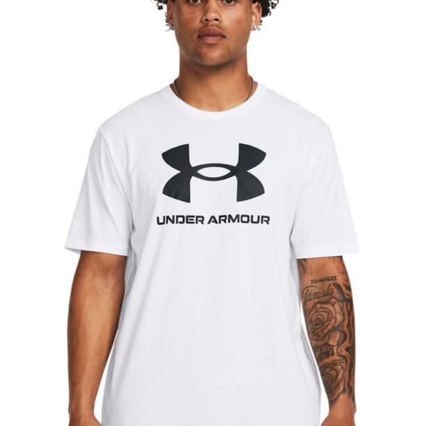 Тениска с памук с лого Under Armour