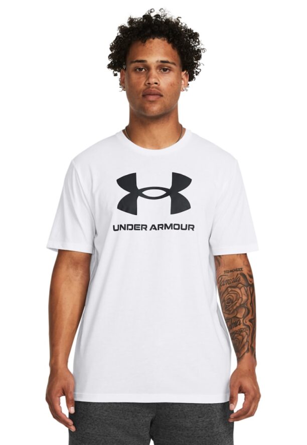 Тениска с памук с лого Under Armour