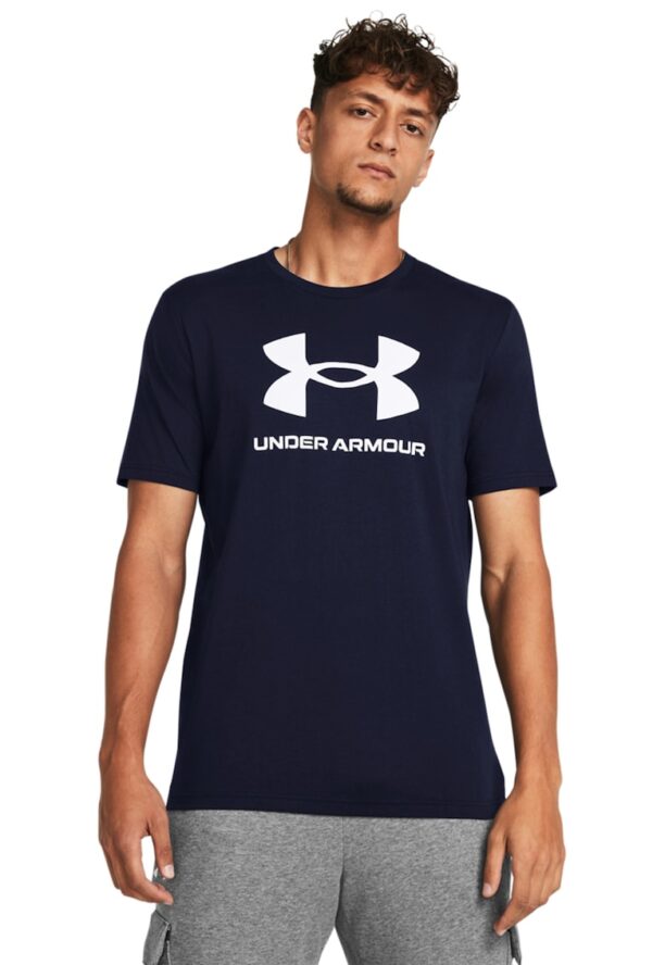 Тениска с памук с лого Under Armour