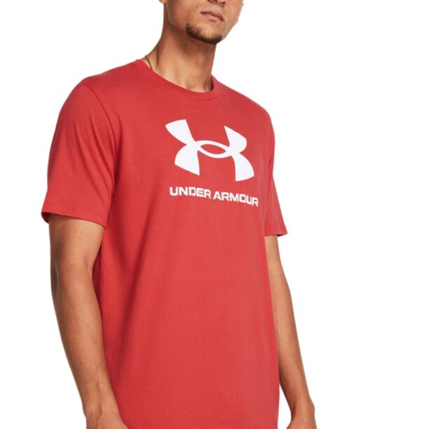 Тениска с памук с лого Under Armour