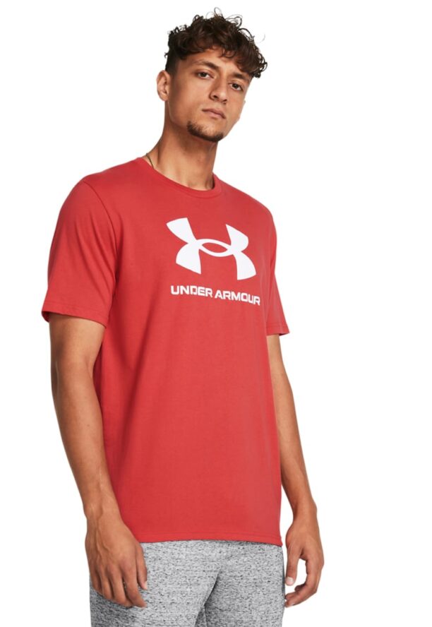 Тениска с памук с лого Under Armour