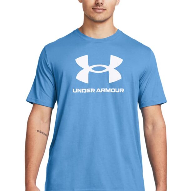 Тениска с памук с лого Under Armour