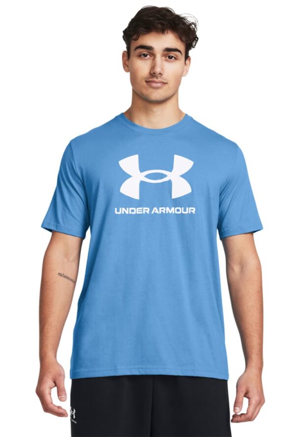 Тениска с памук с лого Under Armour