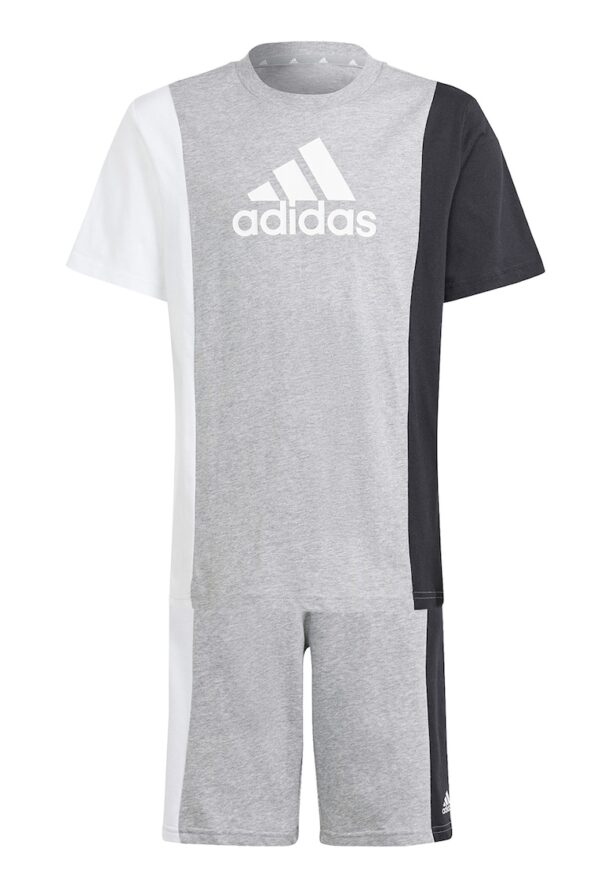 Тениска с цветен блок и бермуди adidas Sportswear