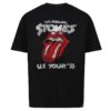 Тениска с щампа на The Rolling Stones '76 Tour Recovered