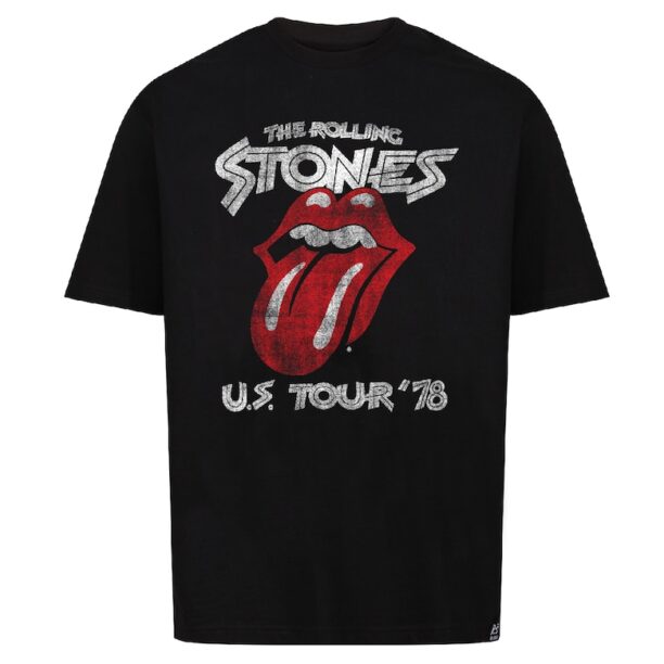 Тениска с щампа на The Rolling Stones '76 Tour Recovered