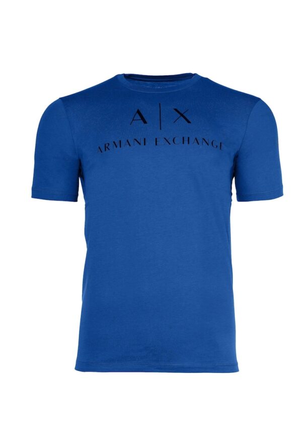 Тениска с яка и лого ARMANI EXCHANGE