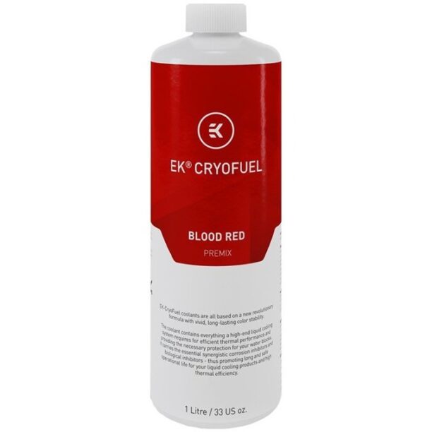 Течност за водно охлаждане Ekwb EK-CryoFuel Blood Red Premix