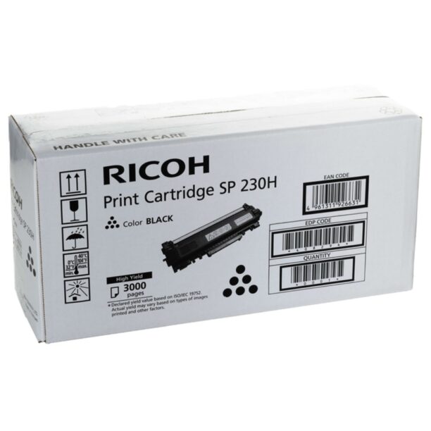 Тонер касета за Ricoh SP 230 DNw/SP 230 FNw/SP 230 SFNw/SP 230 Series - Black - 408294 - Ricoh SP 230H