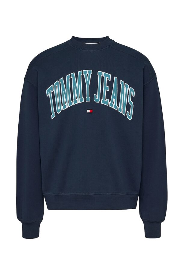 Уголемен памучен суитшърт Tommy Jeans