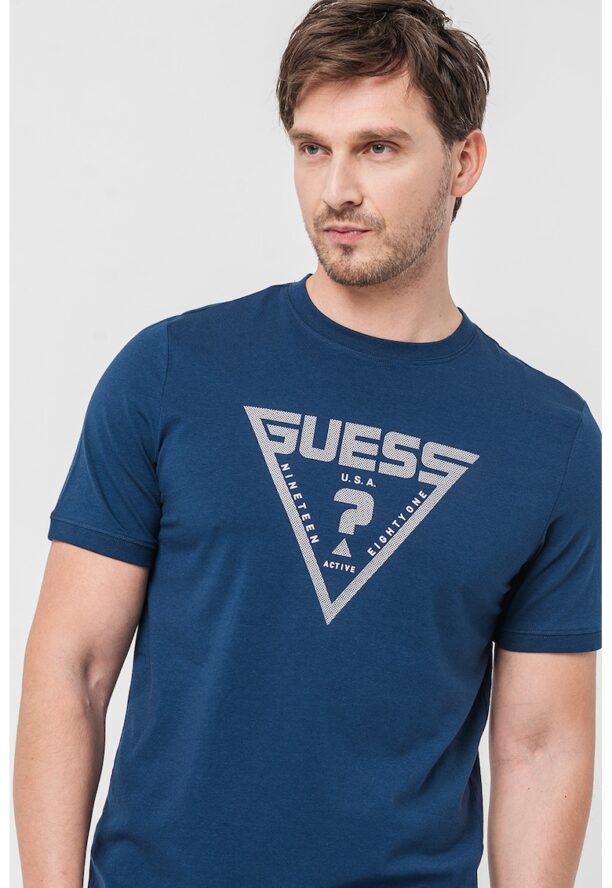 Фитнес тениска с лого GUESS