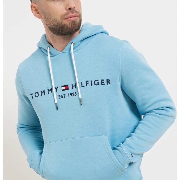 Худи с органичен памук с лого Tommy Hilfiger