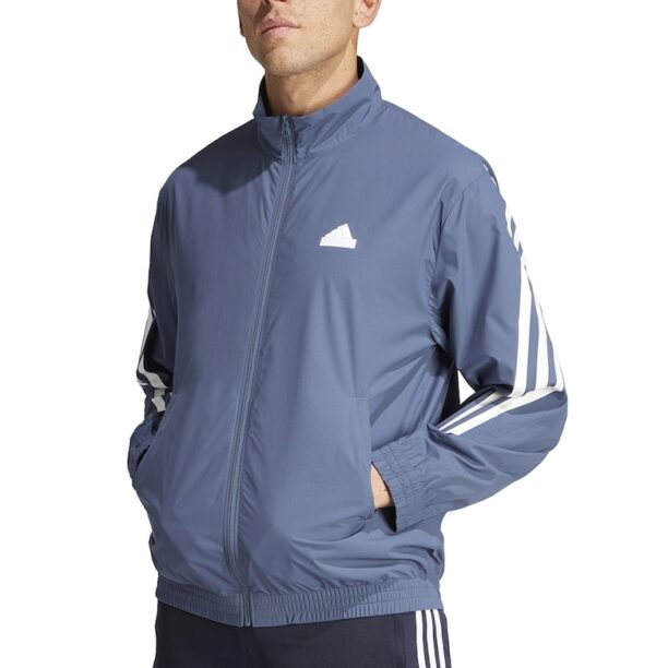 Яке с цип и лого adidas Sportswear