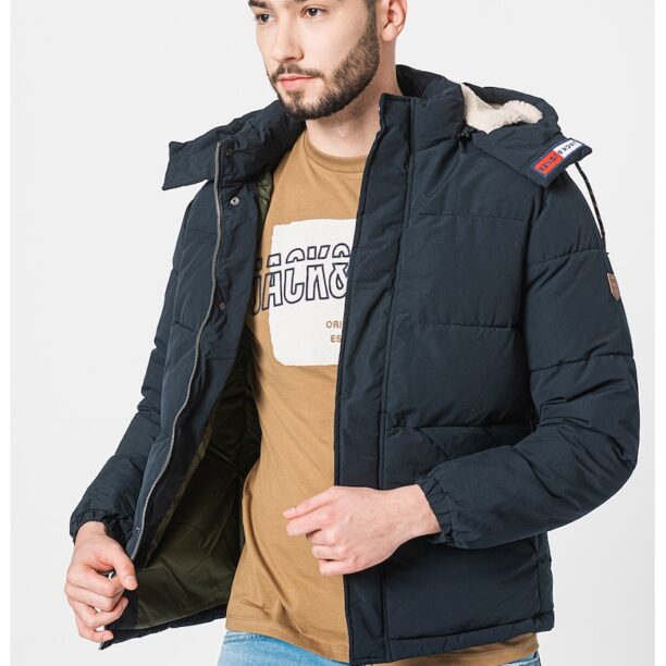 Jack&Jones - Зимно яке Efdey с отделяща се качулка Jack  Jones