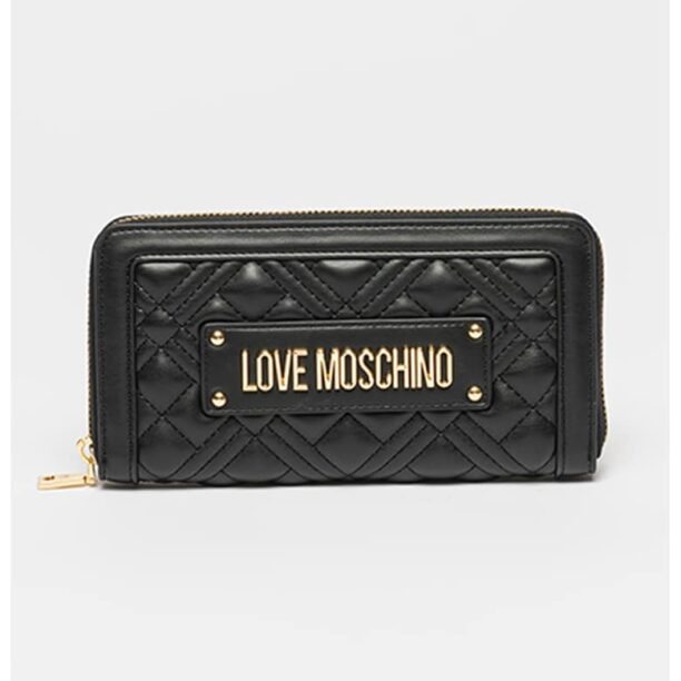 Капитонирано портмоне от еко кожа Love Moschino