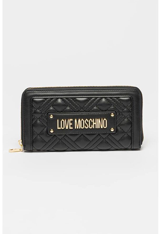 Капитонирано портмоне от еко кожа Love Moschino