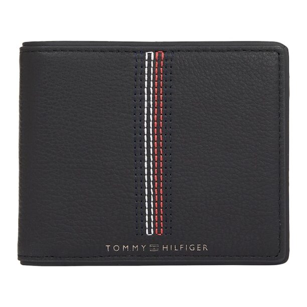 Кожен портфейл с бродерия Tommy Hilfiger