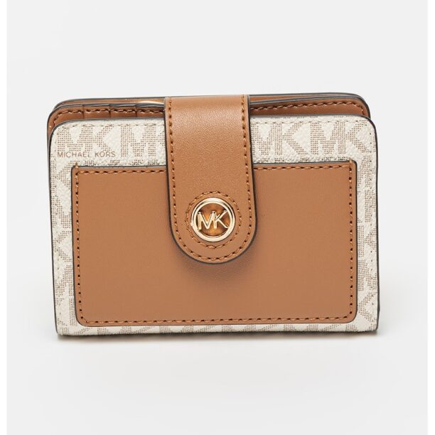 Кожено портмоне с монограм Michael Kors