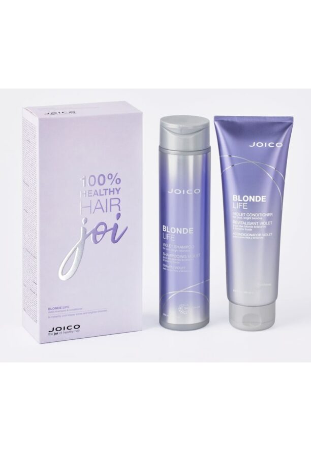 Комплект  Blonde Life Violet: Шампоан 300 мл + Балсам 250 мл - За блондинки Joico