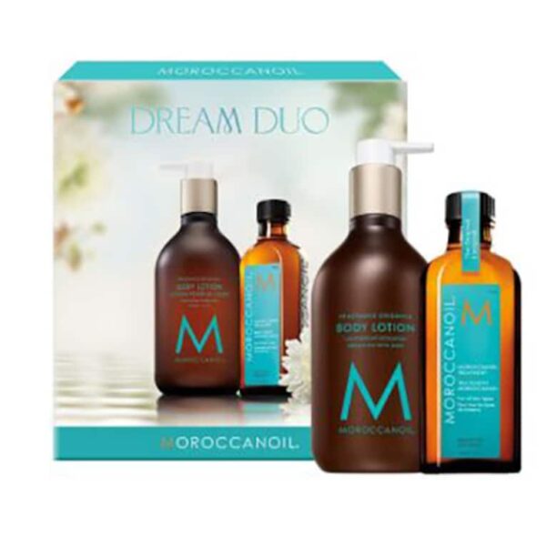 Комплект  Dream Duo: Масло Tratament Original - 100 мл и Лосион за тяло Fragrance Original - 360 мл Moroccanoil