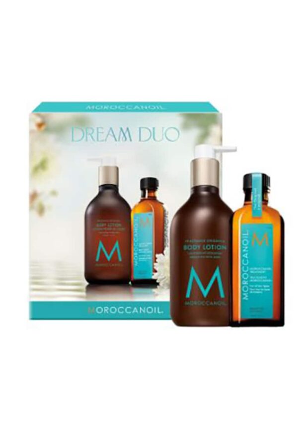 Комплект  Dream Duo: Масло Tratament Original - 100 мл и Лосион за тяло Fragrance Original - 360 мл Moroccanoil