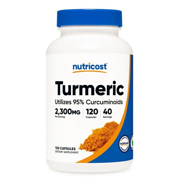 Кости и стави - Turmeric Куркума 766 mg + Черен пипер 5 mg