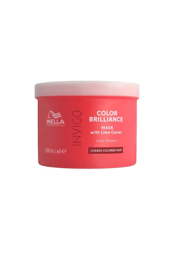 Маска Wella Professionals Invigo Color Brilliance Coarse - За гъста боядисана коса Wella Care Professional