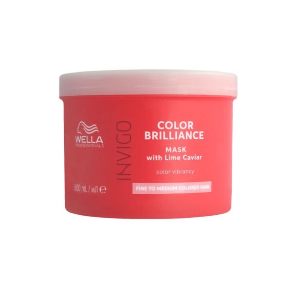 Маска Wella Professionals Invigo Color Brilliance Fine/Normal - За тънка/нормална боядисана коса Wella Care Professional