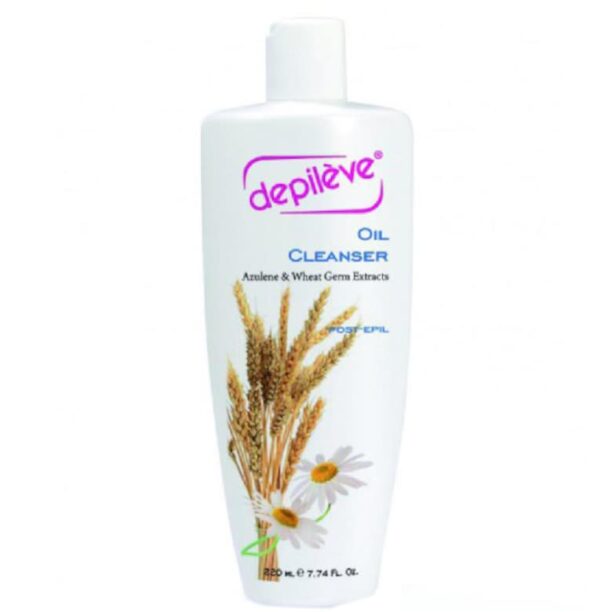 Масло за след епилация  Oil Cleanser Azulene&Wheat Germ Extracts Depileve