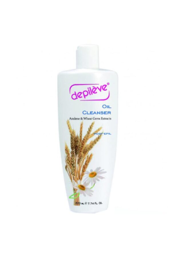 Масло за след епилация  Oil Cleanser Azulene&Wheat Germ Extracts Depileve