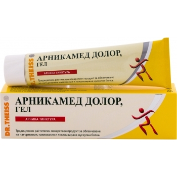 НАТУРПРОДУКТ АРНИКАМЕД ДОЛОР гел 50 гр. DR. THEISS цена