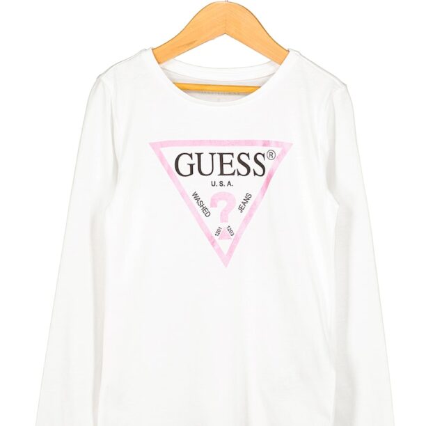 Памучна блуза с лого GUESS