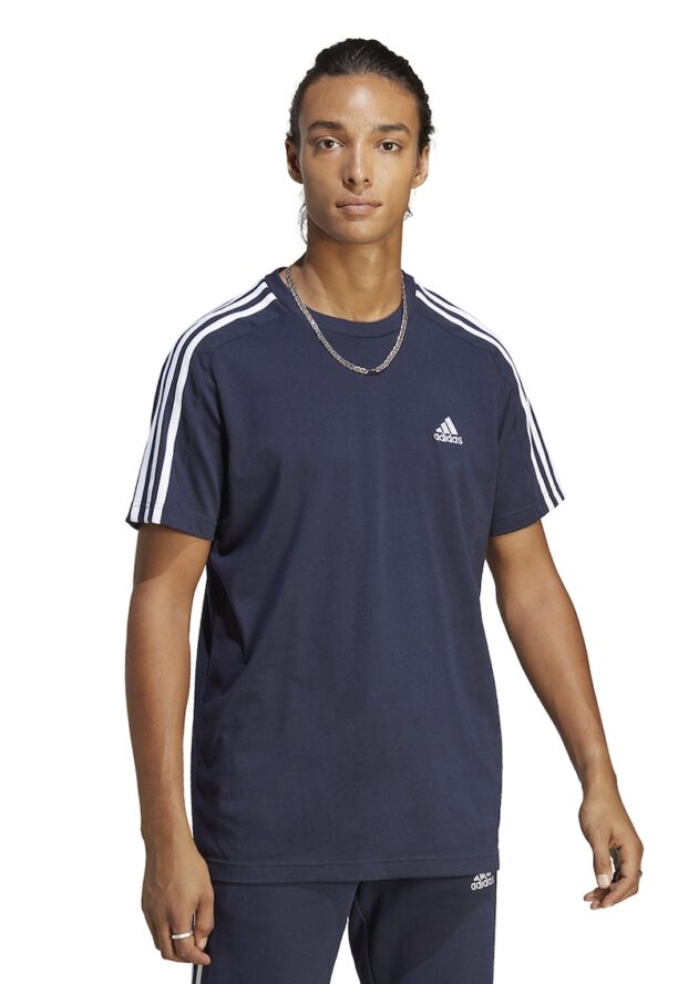 Памучна тениска Essentials с 3 ивици adidas Sportswear