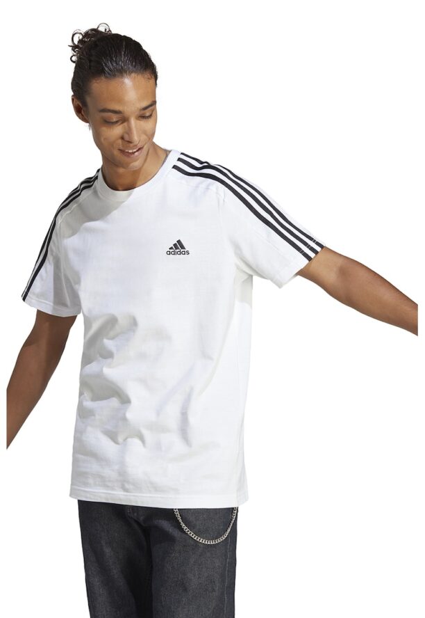 Памучна тениска Essentials с 3 ивици adidas Sportswear