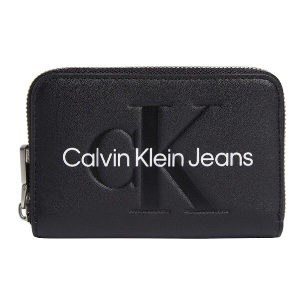 Портмоне за монети от еко кожа с лого CALVIN KLEIN JEANS