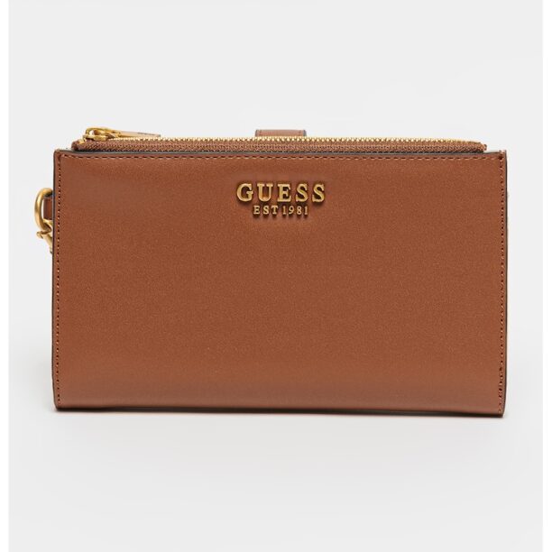 Портфейл Laurel с каишка за китката GUESS