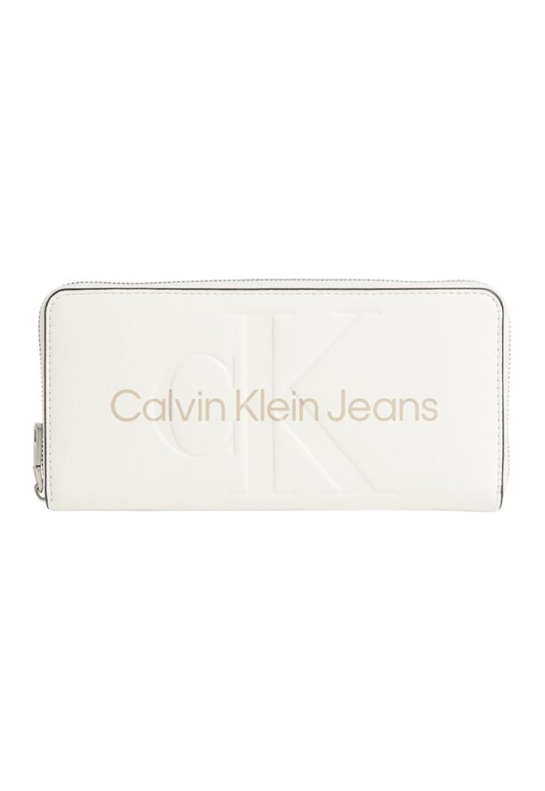 Портфейл от еко кожа с цип и защита RFID CALVIN KLEIN JEANS