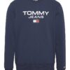 Суитшърт от органичен памук на лога Tommy Jeans