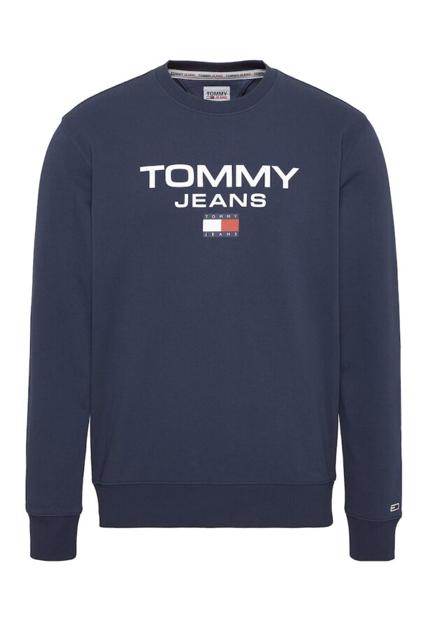 Суитшърт от органичен памук на лога Tommy Jeans