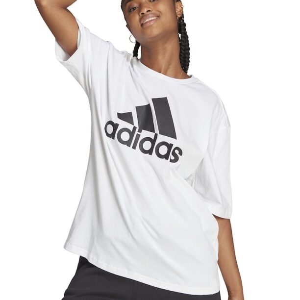 Уголемена тениска Essentials с лого adidas Sportswear