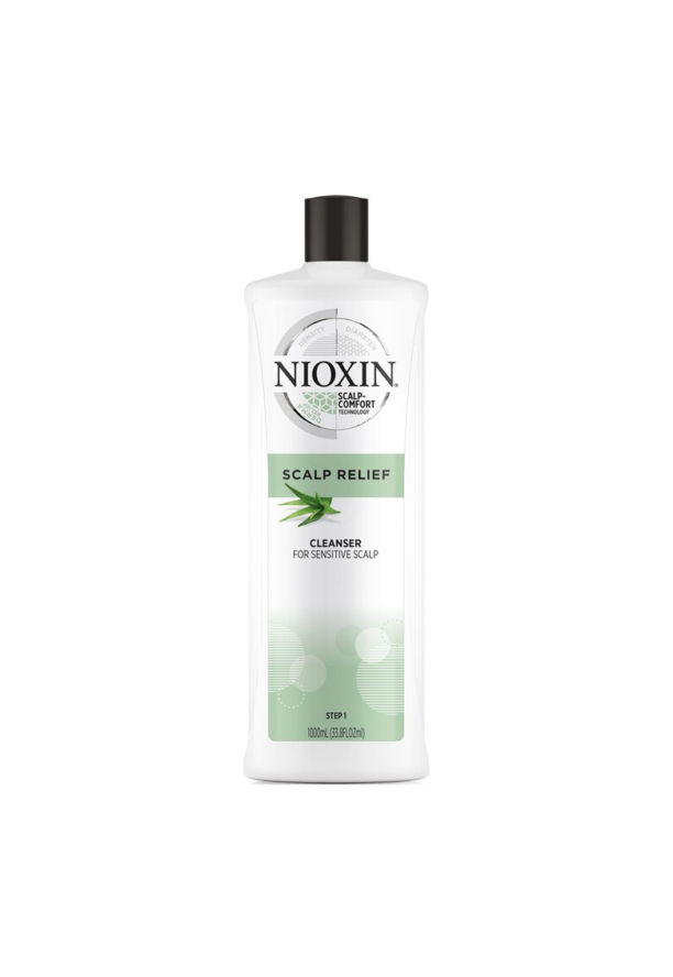 Успокояващ шампоан за чувствителен скалп  Scalp Relief Cleanser - ml121 Nioxin