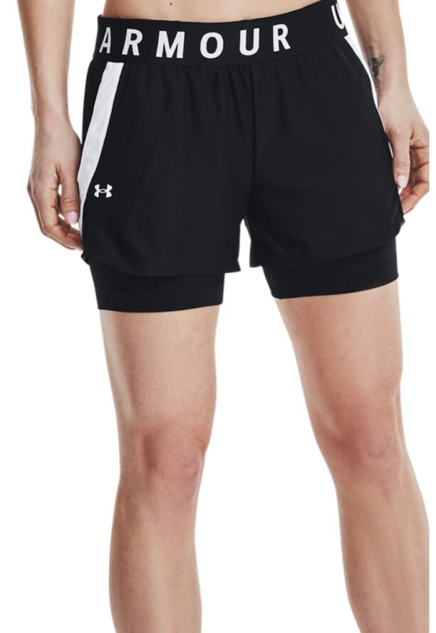 Фитнес шорти Play Up с дизайн 2 в 1 Under Armour